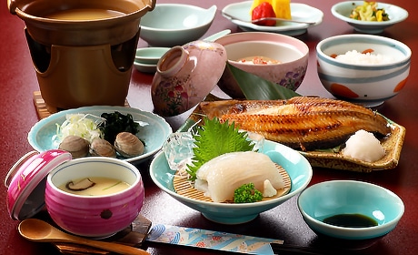 写真:ご夕食