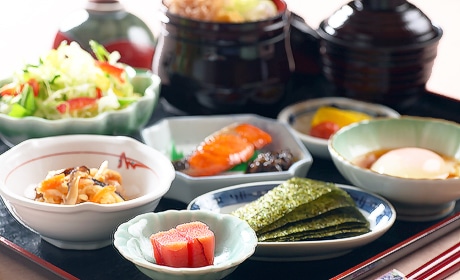 写真:ご朝食