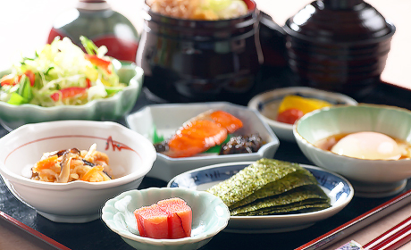 写真：ご朝食