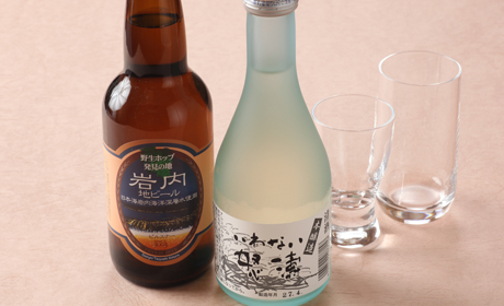 写真:地酒一例